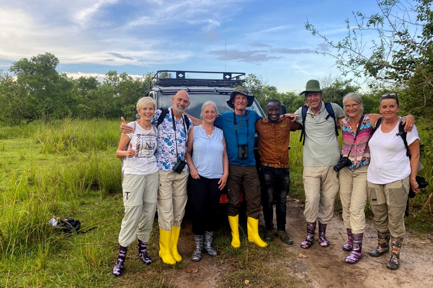 Group Safari to Ziwa Rhino Sanctuary Uganda